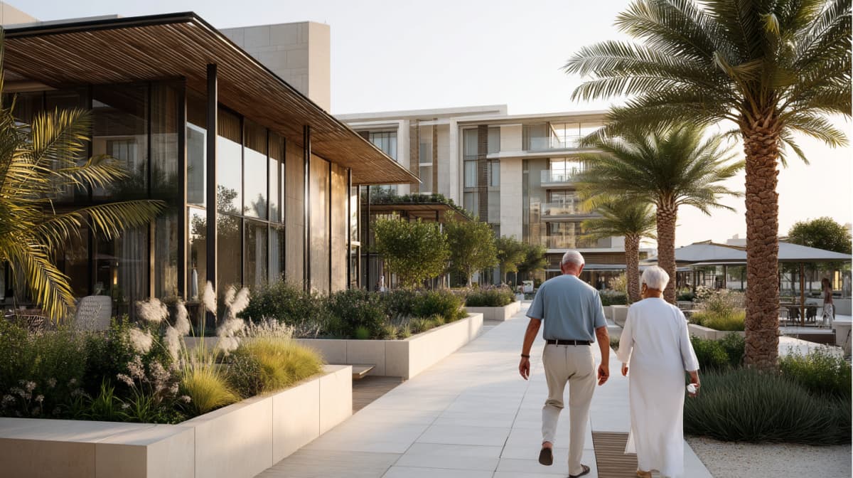 Luxury retirement lifestyle in UAE